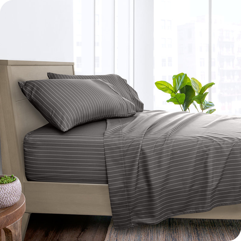 Bare Home Sheet Set Luxury 1800 UltraSoft Microfiber Bed Sheets Double Brushed Deep